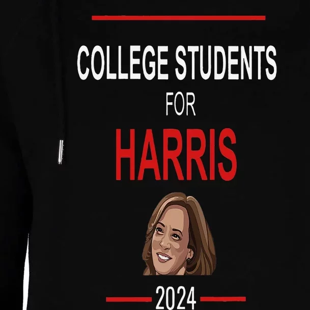 College Students Kamala Harris President Kamala Election Womens Funnel Neck Pullover Hood