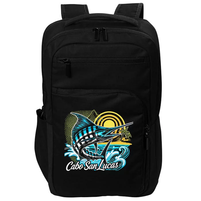 Cabo San Lucas Los Cabos Baja California Sur Marlin Tourist Impact Tech Backpack