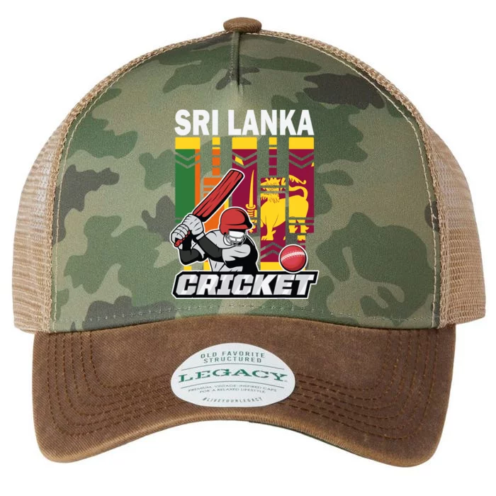 Cricket Sri Lanka Sri Lankan Cricket Fans And Player Legacy Tie Dye Trucker Hat