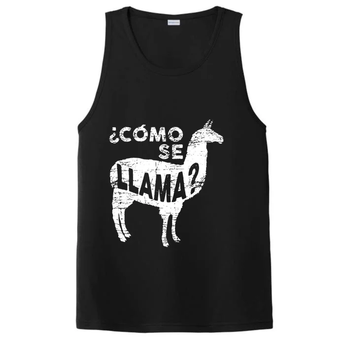 Como Se Llama Performance Tank