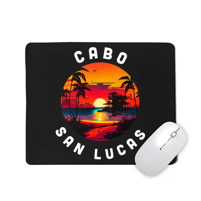 Cabo San Lucas Souvenir Mexico Family Group Trip Vacation Mousepad