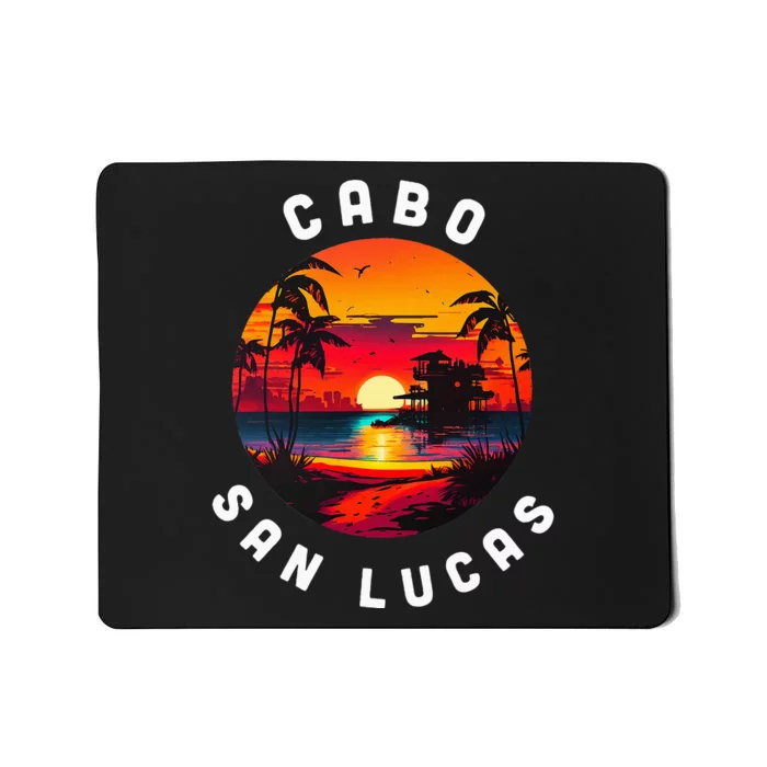 Cabo San Lucas Souvenir Mexico Family Group Trip Vacation Mousepad