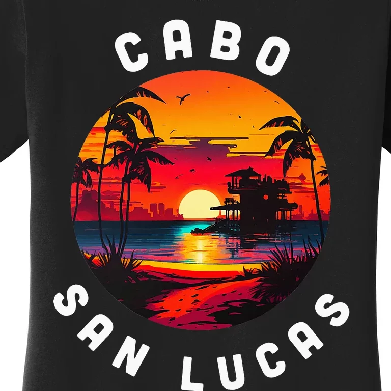 Cabo San Lucas Souvenir Mexico Family Group Trip Vacation Women's T-Shirt