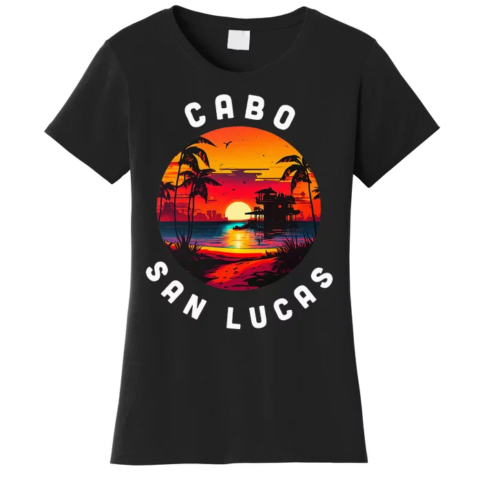 Cabo San Lucas Souvenir Mexico Family Group Trip Vacation Women's T-Shirt