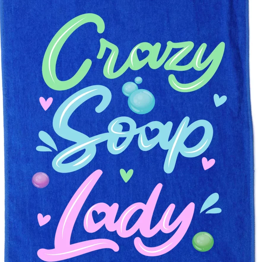 Crazy Soap Lady Soap Making Soap Maker Great Gift Platinum Collection Golf Towel