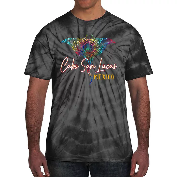 Cabo San Lucas Mexico Tie Dye Stingray Theme Family Vacation Tie-Dye T-Shirt