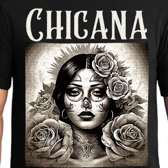 Chicana Style Lowrider Clothes Women Mexican American Latina Pajama Set