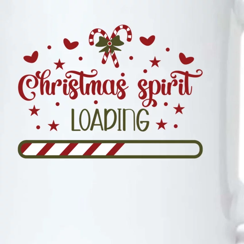 Christmas Spirit Loading Meaningful Gift Cool Gift Black Color Changing Mug