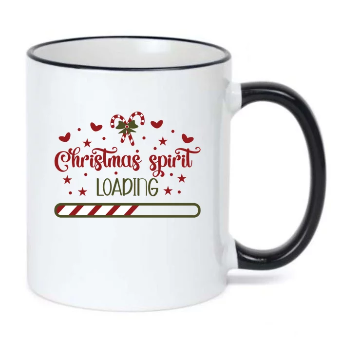 Christmas Spirit Loading Meaningful Gift Cool Gift Black Color Changing Mug