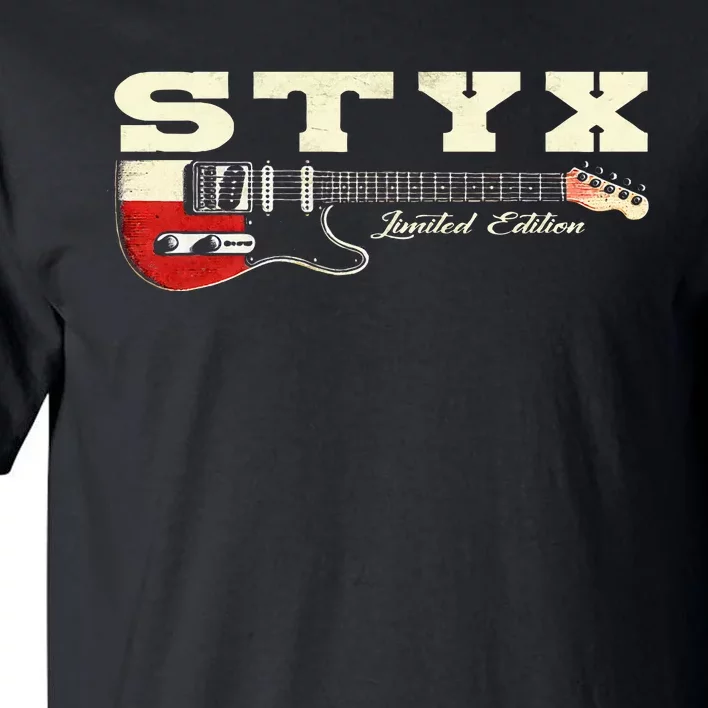 Classic Styxs Last Proud Name Personalized Outfits Guitars Tall T-Shirt