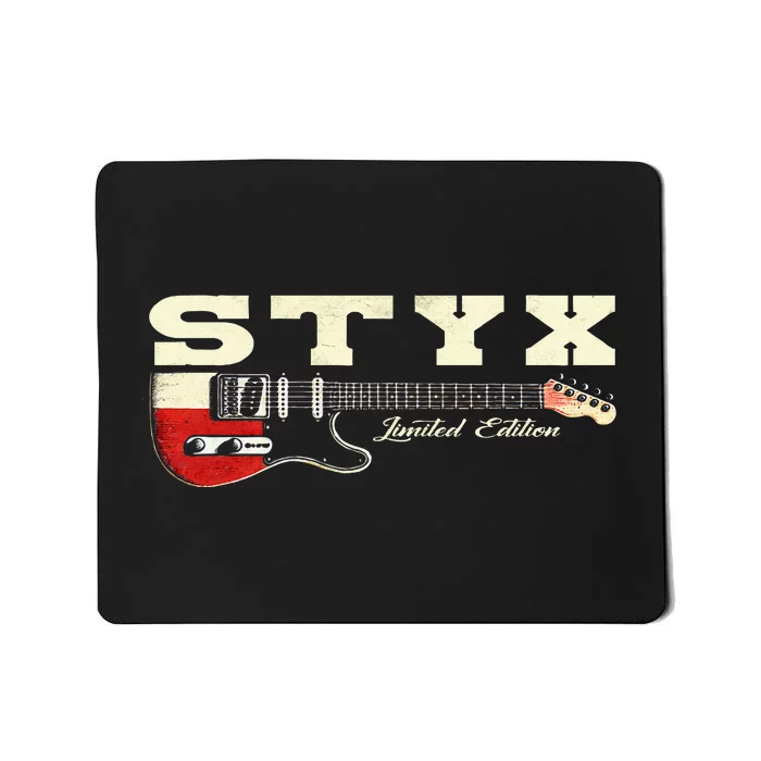 Classic Styxs Last Proud Name Personalized Outfits Guitars Mousepad