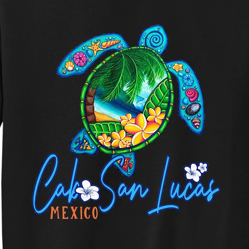 Cabo San Lucas Sea Turtle Mexico Vacation Family Trip Sweatshirt