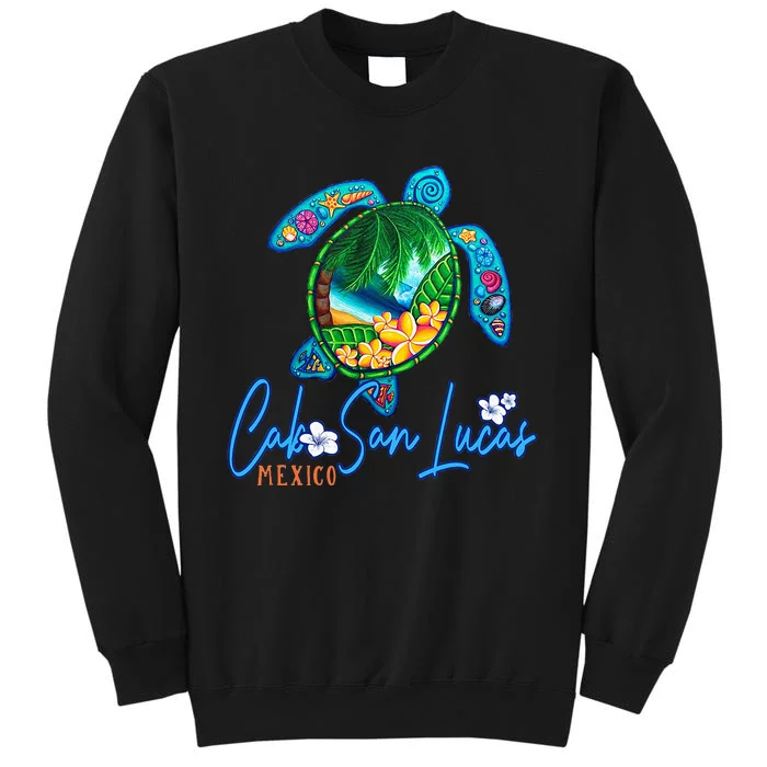 Cabo San Lucas Sea Turtle Mexico Vacation Family Trip Sweatshirt