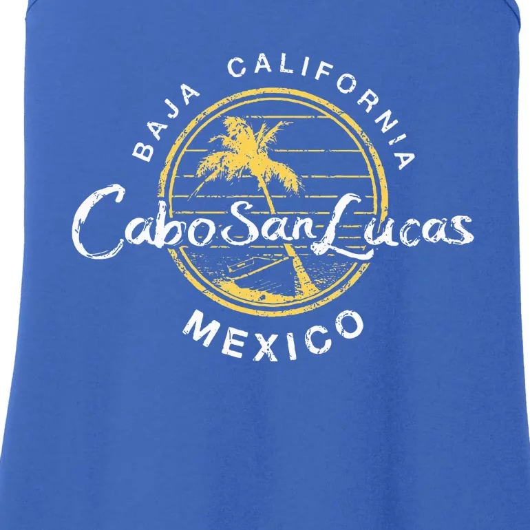 Cabo San Lucas Retro Ladies Essential Tank