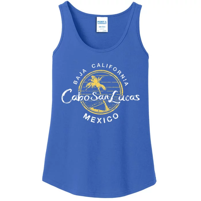 Cabo San Lucas Retro Ladies Essential Tank