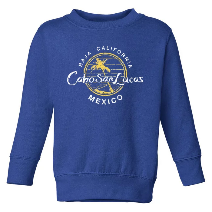 Cabo San Lucas Retro Toddler Sweatshirt