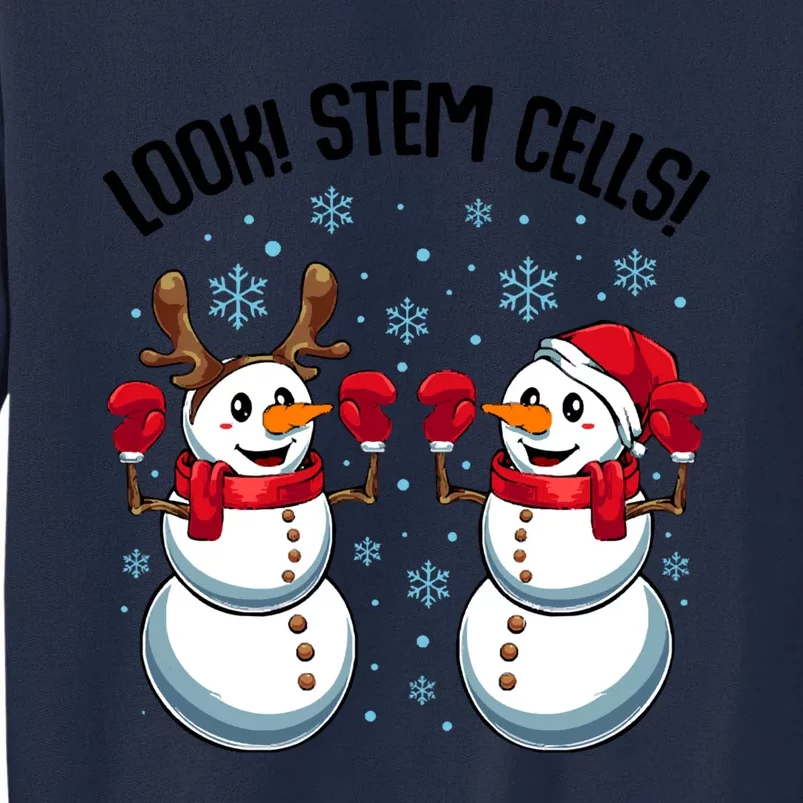 Christmas Snowman Look! Stem Cells! Tall Sweatshirt