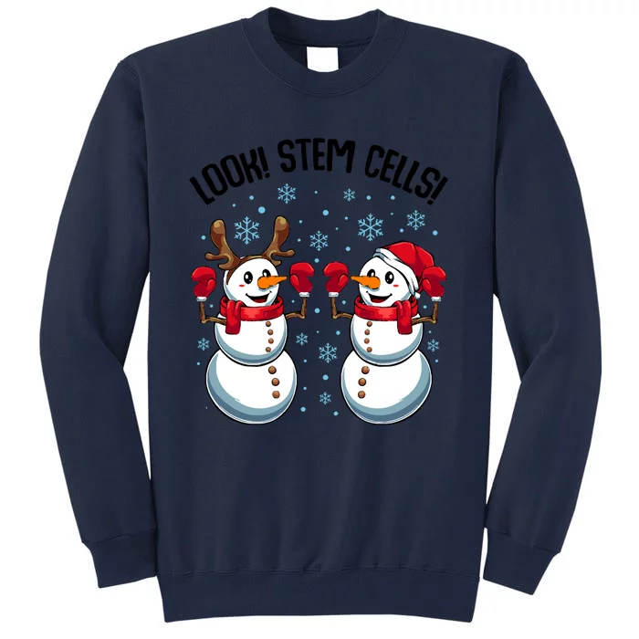 Christmas Snowman Look! Stem Cells! Tall Sweatshirt