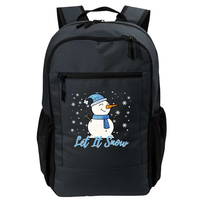 Cute Snow Let It Snow Christmas Holiday Gift Daily Commute Backpack