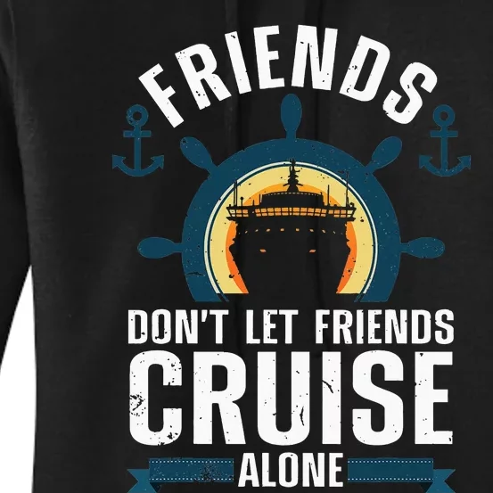 Cruise Ship Lovers Cool Cruise Design For Cruising Women's Pullover Hoodie