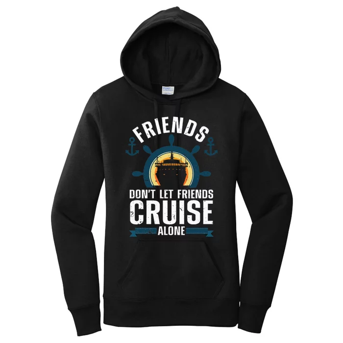 Cruise Ship Lovers Cool Cruise Design For Cruising Women's Pullover Hoodie