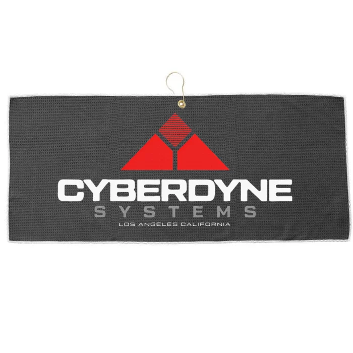 Cyberdyne Systems Logo Large Microfiber Waffle Golf Towel