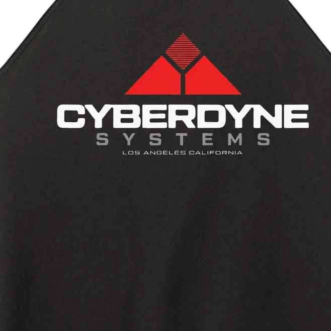 Cyberdyne Systems Logo Women’s Perfect Tri Rocker Tank