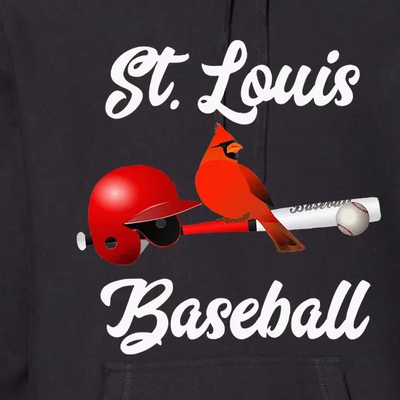 Classic St. Louis Missouri Baseball Fan Premium Hoodie