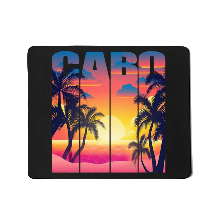 Cabo San Lucas Mexico Family Vacays Summer Trip 2024 Mousepad