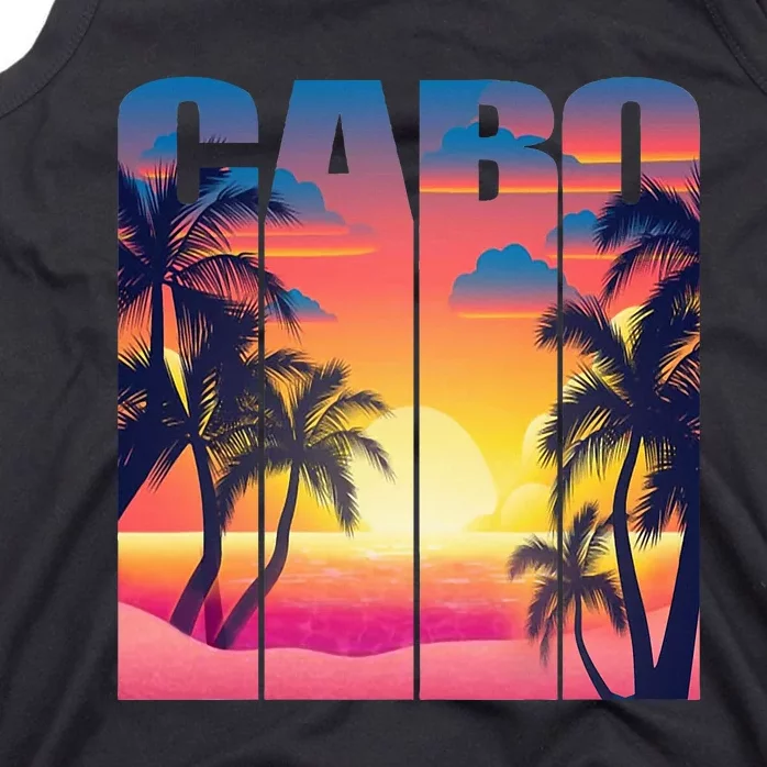 Cabo San Lucas Mexico Family Vacays Summer Trip 2024 Tank Top