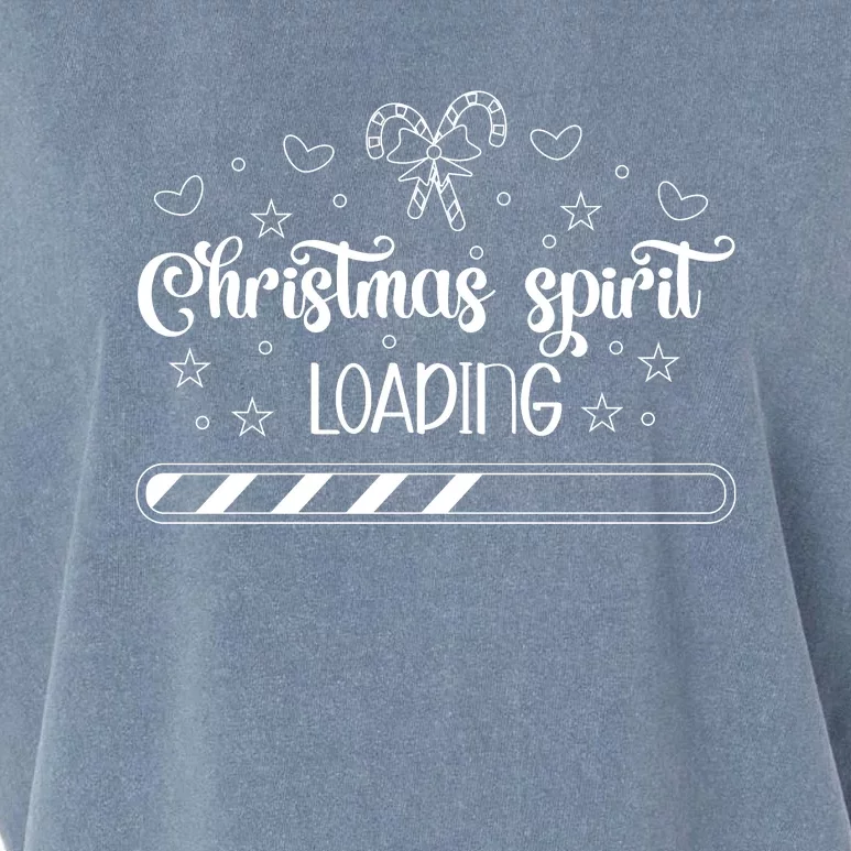 Christmas Spirit Loading Garment-Dyed Women's Muscle Tee