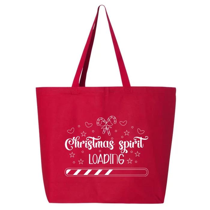 Christmas Spirit Loading 25L Jumbo Tote