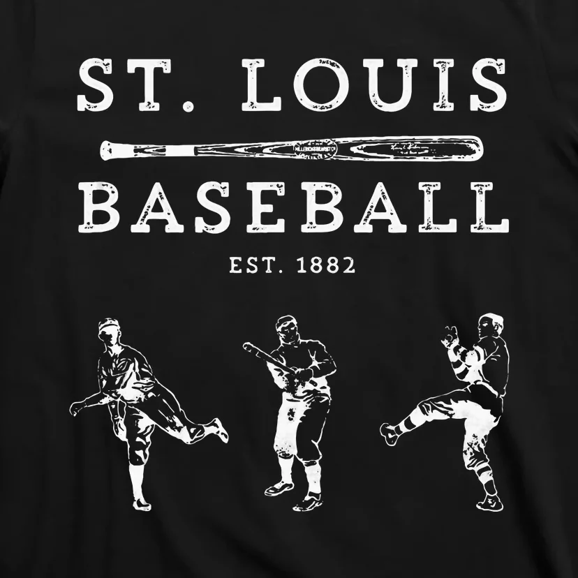 Classic St. Louis Missouri Baseball Fan T-Shirt