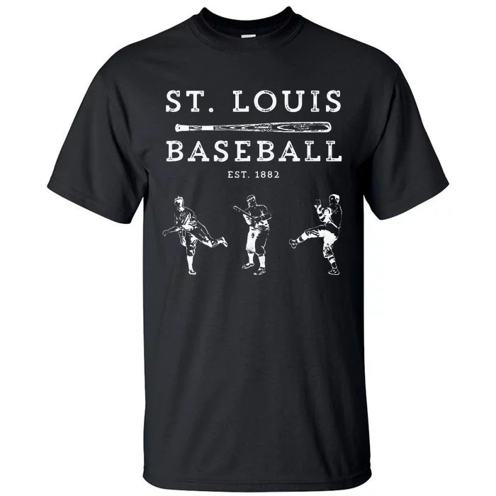 Classic St. Louis Missouri Baseball Fan Tall T-Shirt