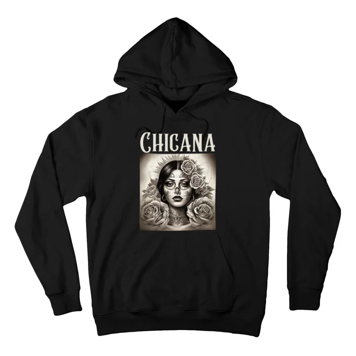 Chicana Style Lowrider Clothes Women Mexican American Latina Hoodie