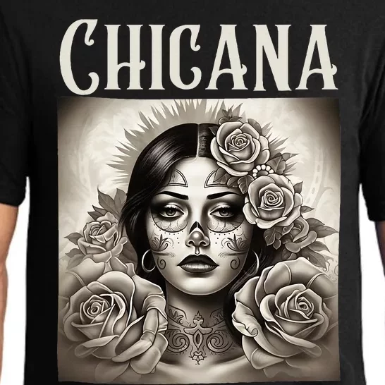 Chicana Style Lowrider Clothes Women Mexican American Latina Pajama Set