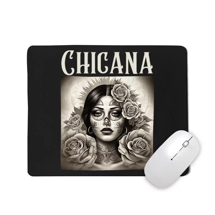 Chicana Style Lowrider Clothes Women Mexican American Latina Mousepad