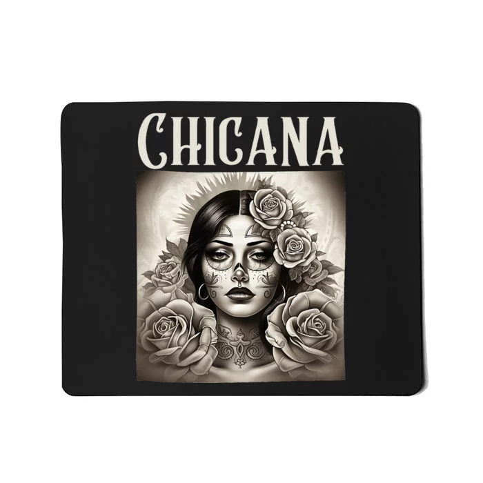 Chicana Style Lowrider Clothes Women Mexican American Latina Mousepad