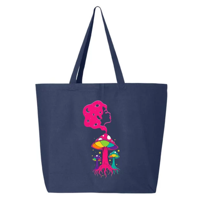 Cosmic Shroom Lady 25L Jumbo Tote