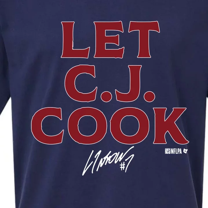 Cj Stroud Let Cj Cook Sueded Cloud Jersey T-Shirt