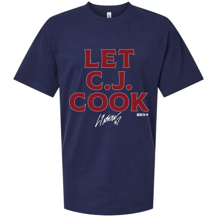 Cj Stroud Let Cj Cook Sueded Cloud Jersey T-Shirt