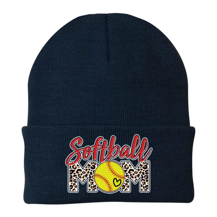 Cute Softball Mom Knit Cap Winter Beanie