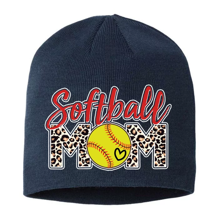 Cute Softball Mom 8 1/2in Sustainable Knit Beanie