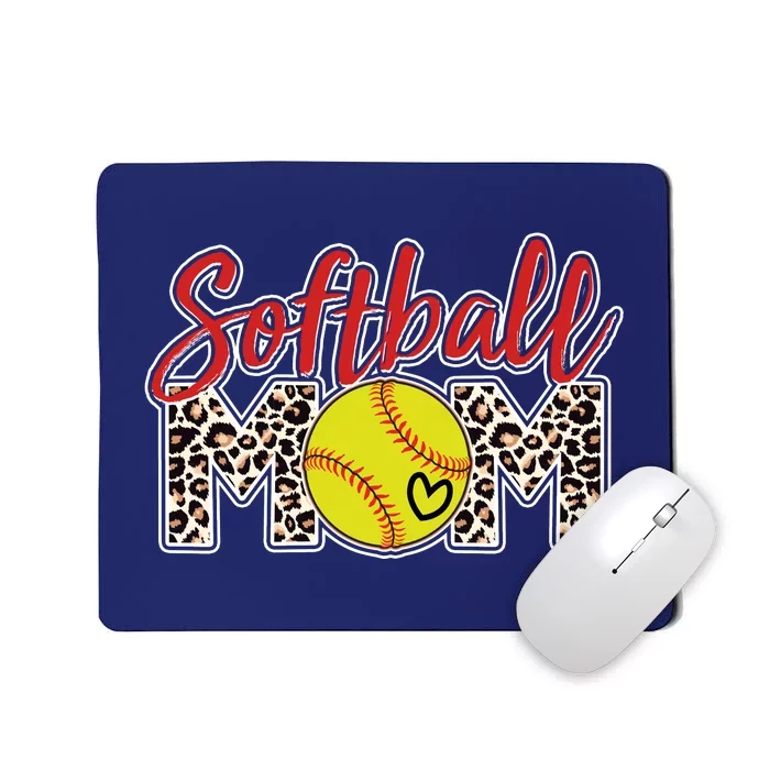 Cute Softball Mom Mousepad