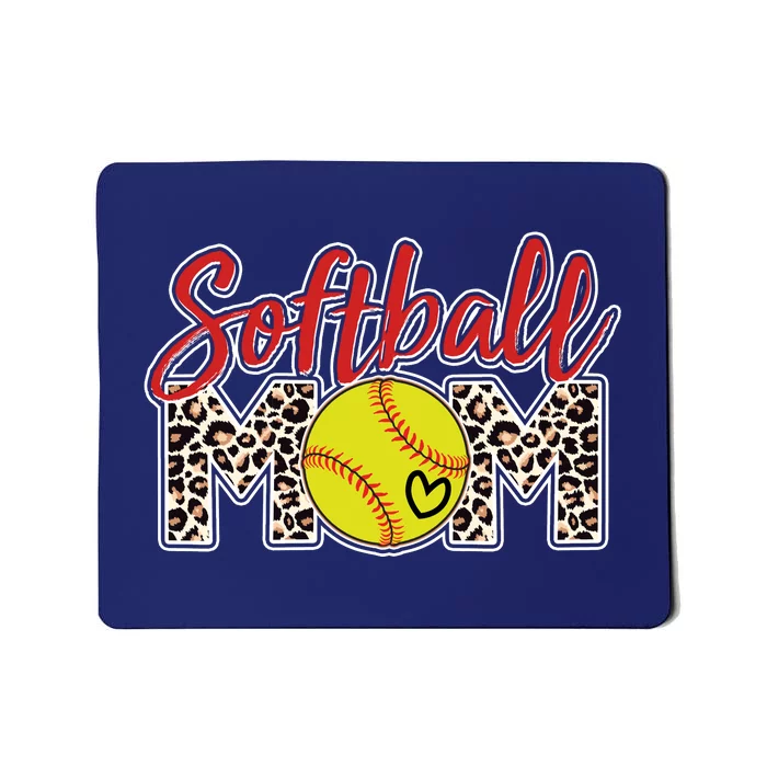 Cute Softball Mom Mousepad