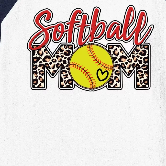 Cute Softball Mom Baseball Sleeve Shirt