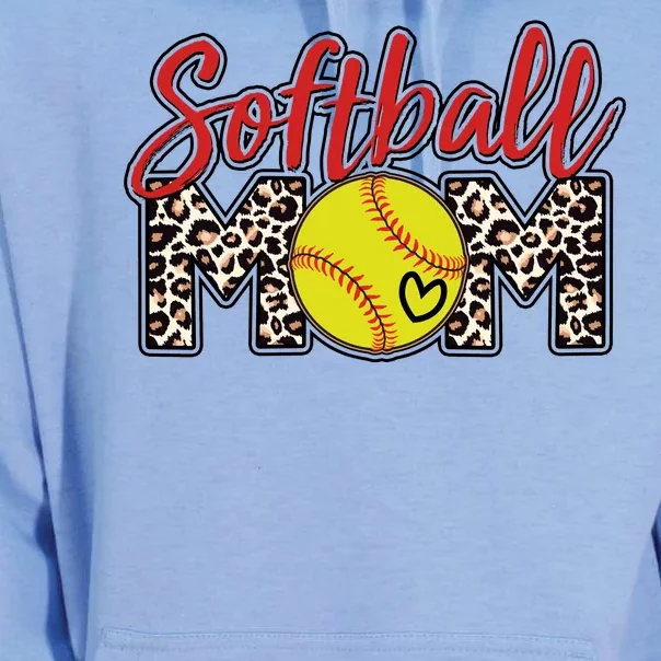 Cute Softball Mom Unisex Surf Hoodie