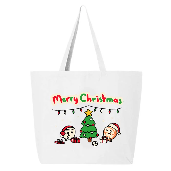 Coffee & Shell Merry Christmas Christmas 25L Jumbo Tote