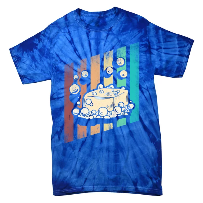 Crafting Soap Making Soap Maker Silhouette Gift Tie-Dye T-Shirt