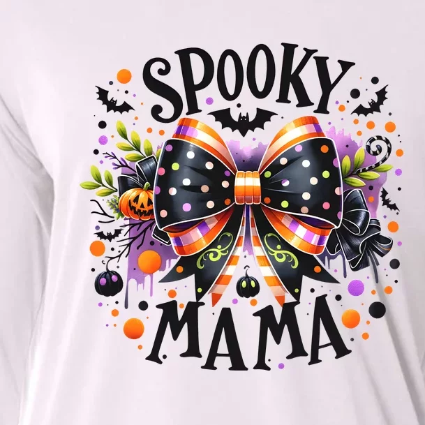 Coquette Spooky Mama Halloween Cooling Performance Long Sleeve Crew